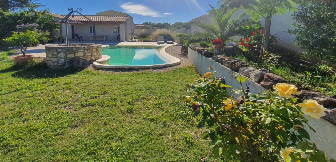 Villa Coquet 2 Pieces Au Calme Avec Piscine Fontvieille Exterior foto
